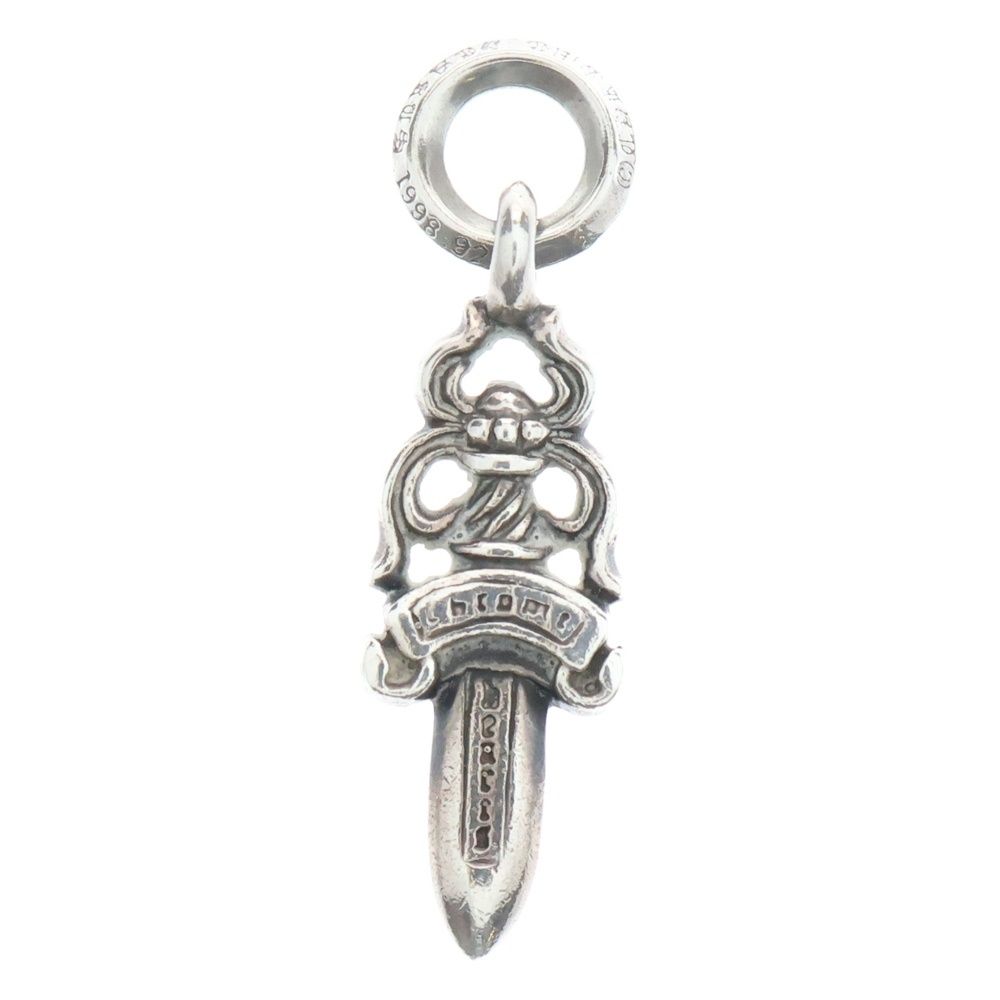 CHROME HEARTS クロムハーツ 5 DAGGER 5ダガーチャーム ペンダントトップ シルバー BCA195
