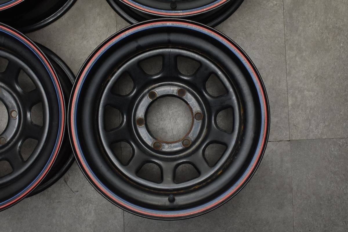 お洒落女子は必見！ DAYTONA デイトナ 16in 8JJ ±0 PCD139.7 4本 ランドクルーザー 80 70 前期 プラド ハイラックス サーフ サファリ チャレンジャー