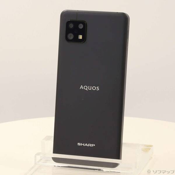 品〕 AQUOS sense6 128GB ブラック SH-M19 SIMフリー【258】 【公式通販】