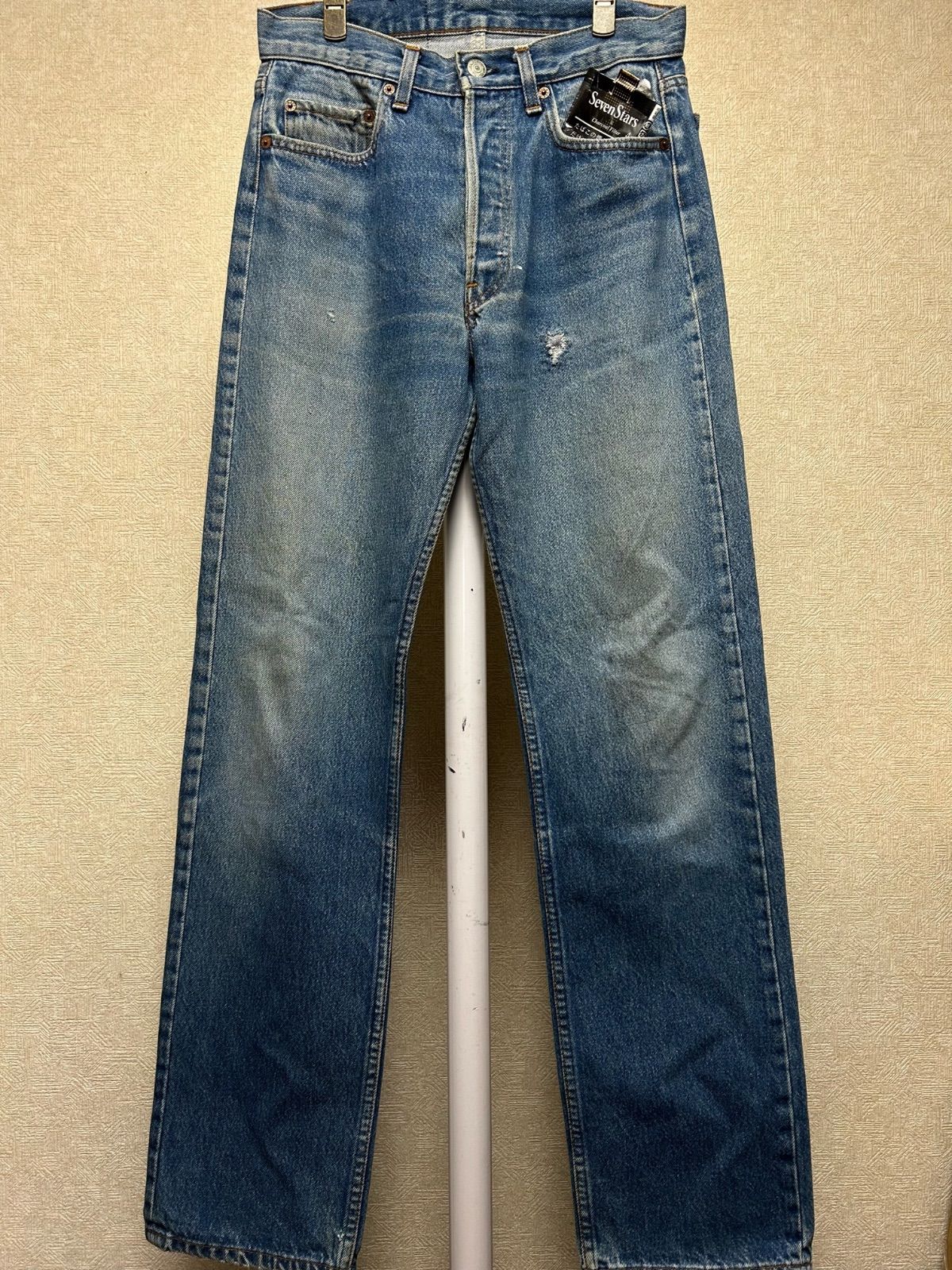 U.S.A.製期1986，s製造内タグLevi’s501レッドタブボタン裏653