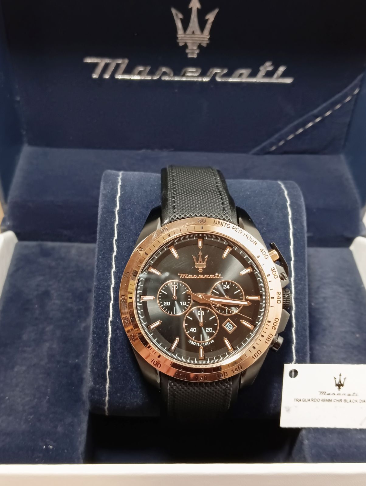 Maserati マセラティ 腕時計 トラグアルド Traguardo 45 mm 