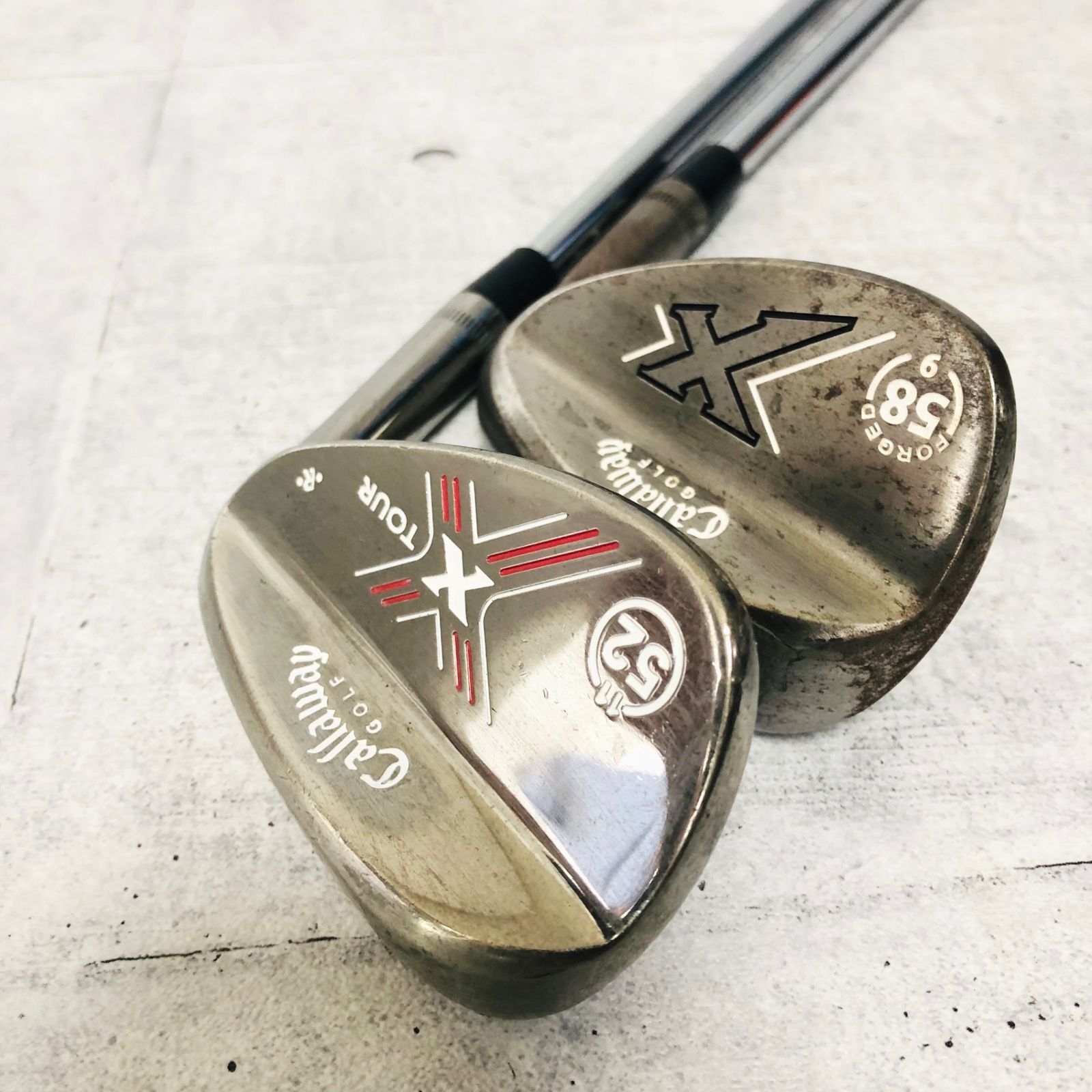 Callaway キャロウェイ X TOUR  X FORGED 52°W 58°W 2本 メンズ ゴルフ クラブ ウェッジ  初心者 入門 Callaway キャロウェイ X TOUR X FORGED 52°W 58°W 2本 メンズ
