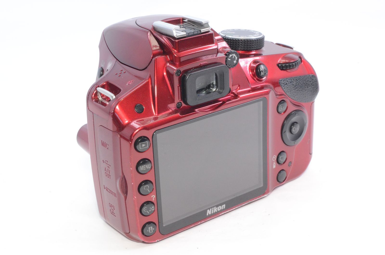 Nikon ニコン D3200 ボディ レッド - メルカリ