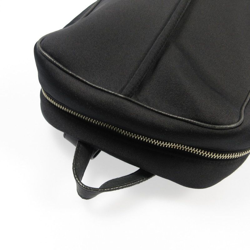 カワカワ ビッグジップ ファスナー リュック 大容量 多機能 A4可 ブラック