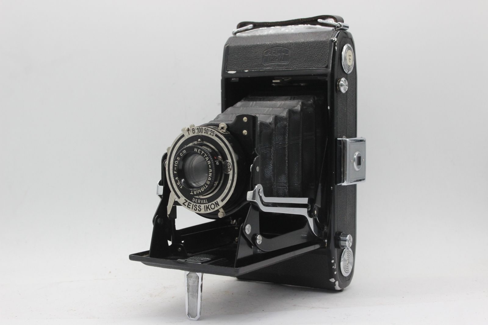 返品保証】 ツァイスイコン Zeiss Ikon Nettar 515/2 10.5cm F6.3 蛇腹