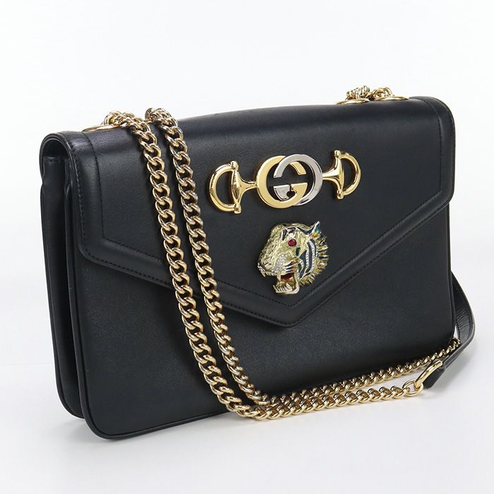GUCCI グッチ チェーンショルダーバッグ ラジャ 537241 ショルダーバッグ レザー レディース