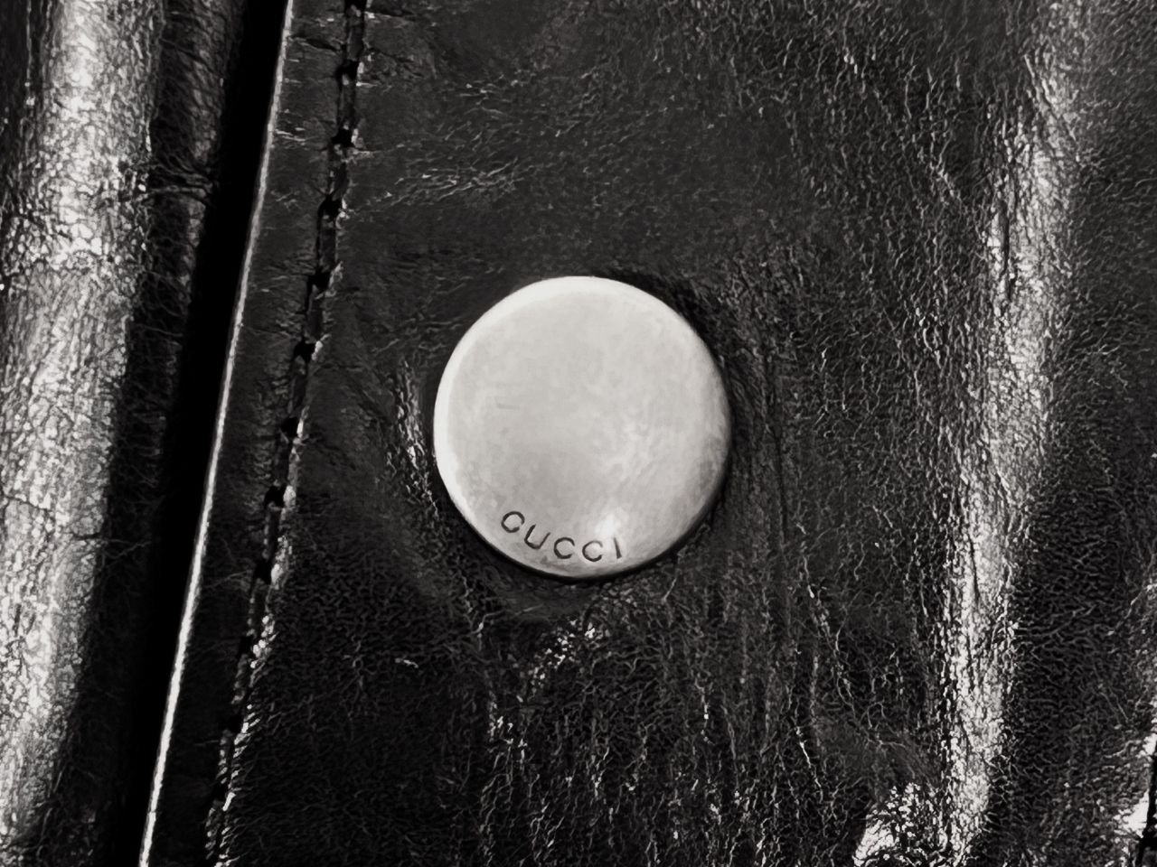 GUCCI グッチ オール レザージャケット 最高級 ライト パーカ ロゴ