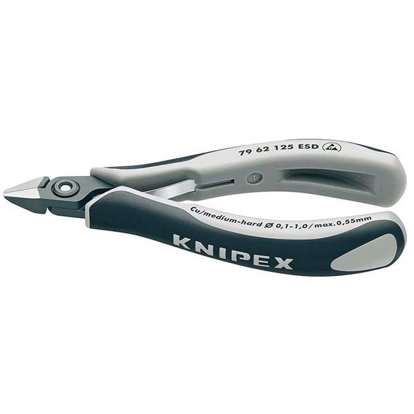 KNIPEX クニペックス 7962-125ESD エレクトロニクスニッパー