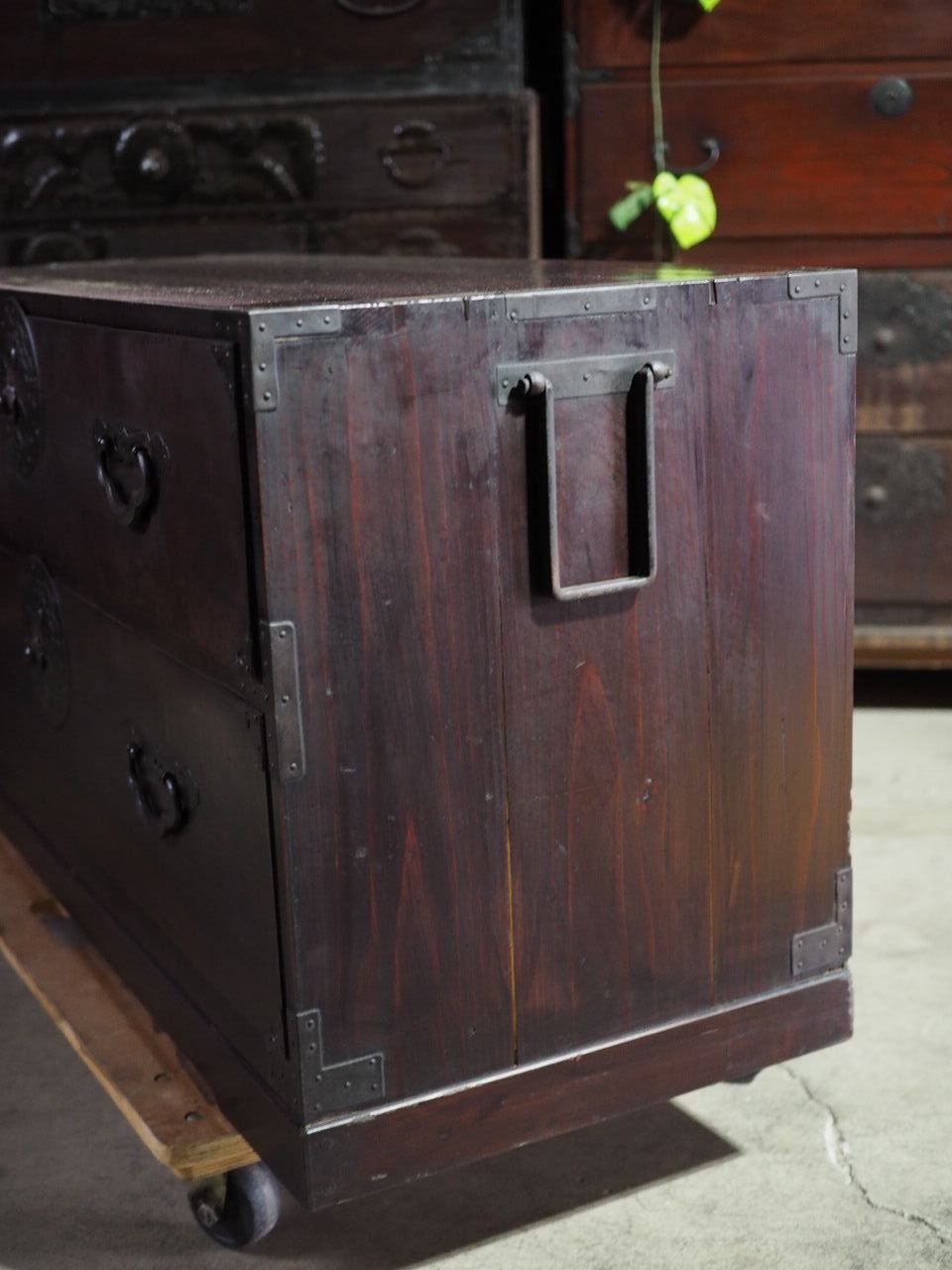 アンティークローボード 山形県米沢衣裳箪笥 大正時代 古録展 品番S107672 MARWIL-DEMENAGEMENTS_CH