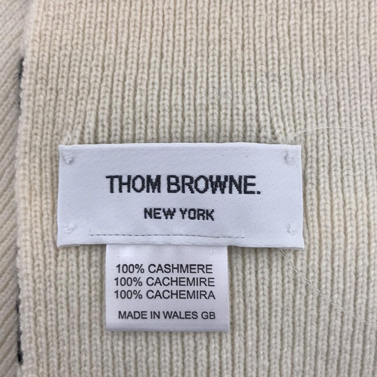 THOM BROWNE トムブラウン 4本ラインカシミヤマフラー ストール 楽天市場】トムブラウン THOM BROWNE メンズ 小物 ストール