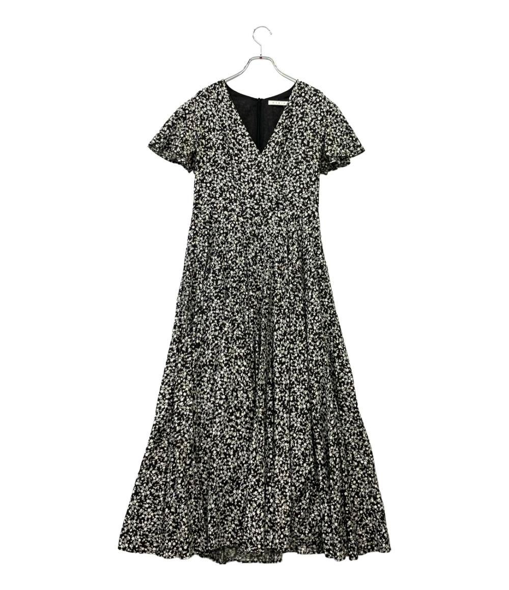 マリハ 半袖ワンピース 花柄 レディース SIZE 38 S MARIHA