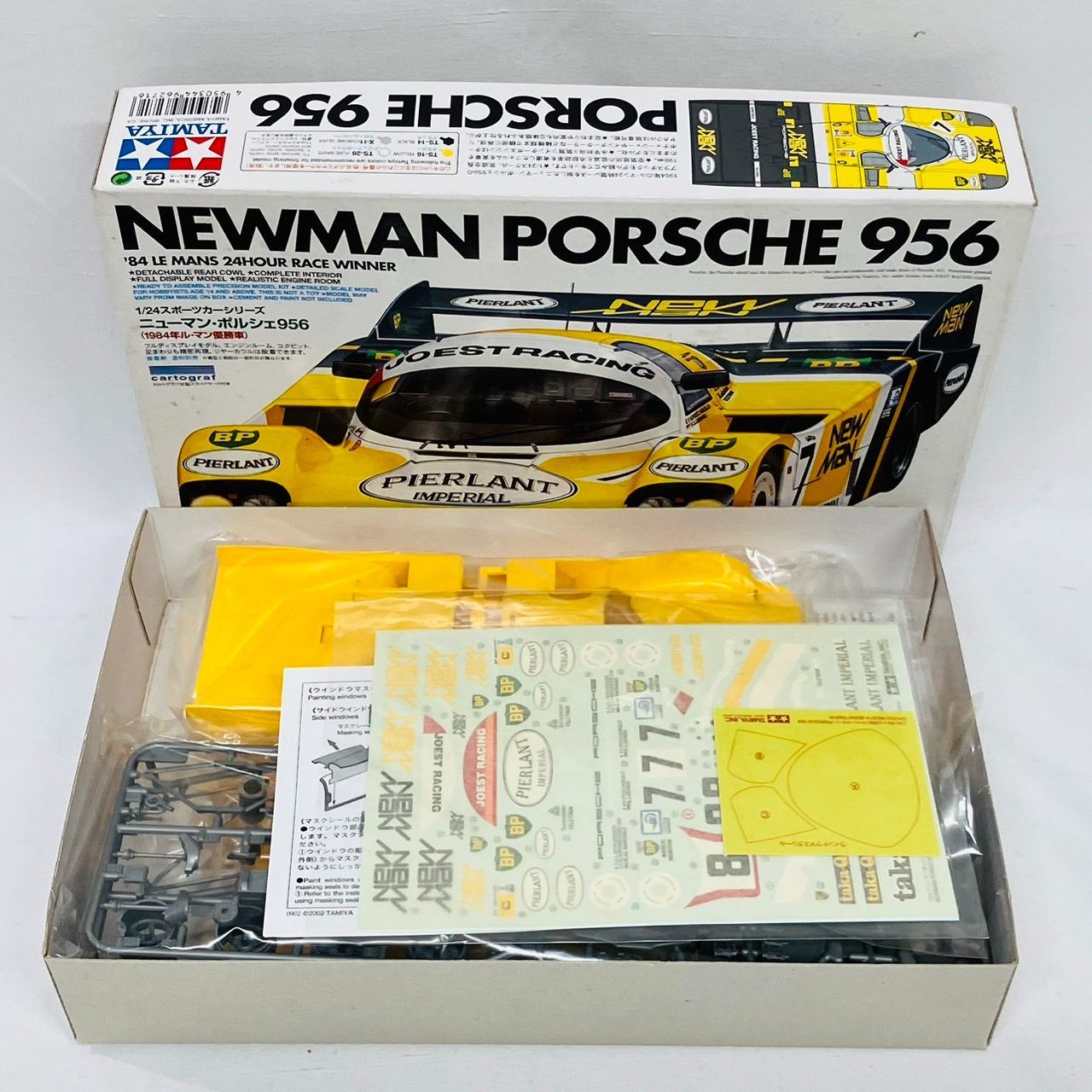 模型+プラモデル TAMIYA - NEWMAN PORSCHE 956 Porsche 956 'Newman' Kit C-449 / Tamiya USA
