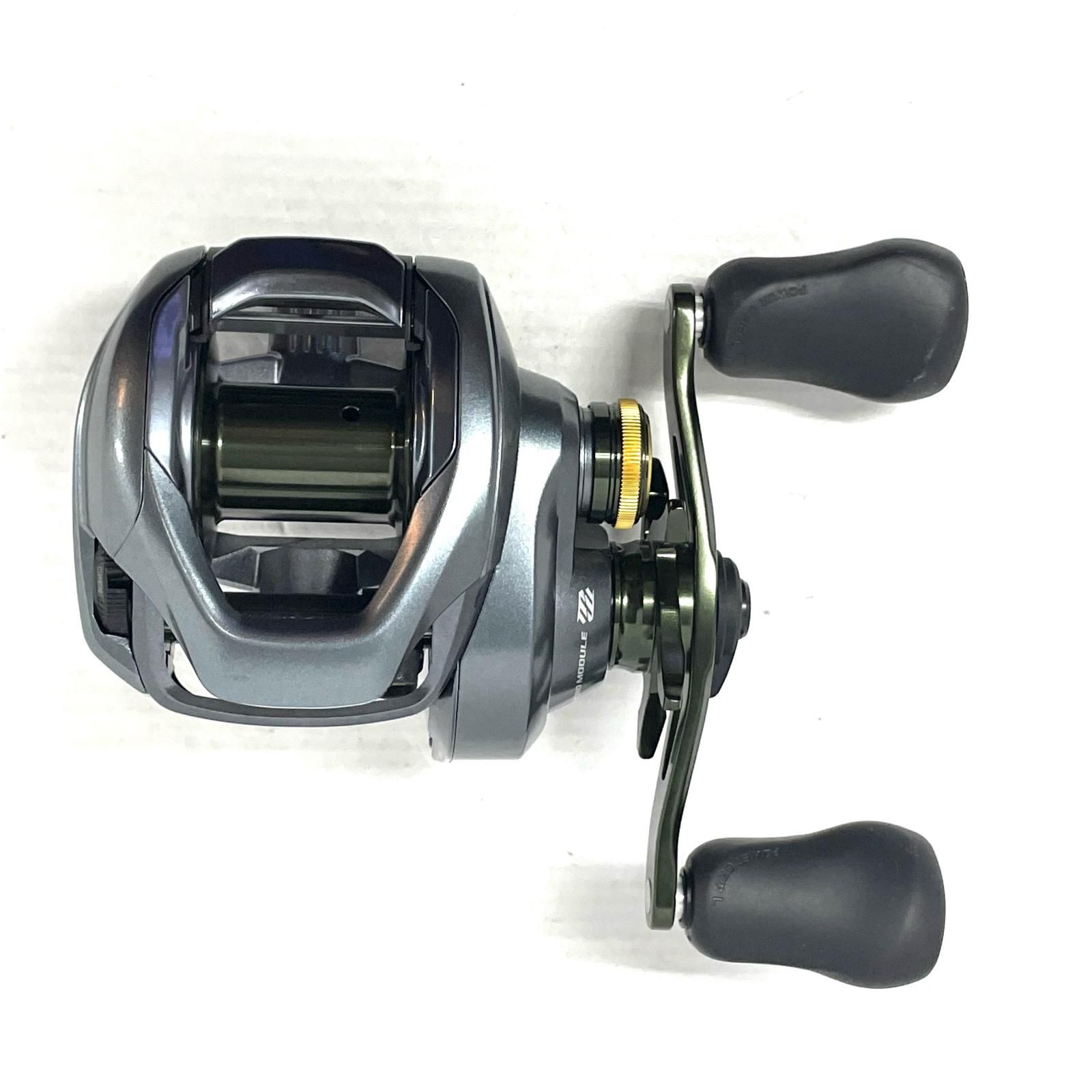 シマノ クラド I リール グレー 管11810)美品 Shimano シマノ 22 クラドDC 200HG ベイトリール 右