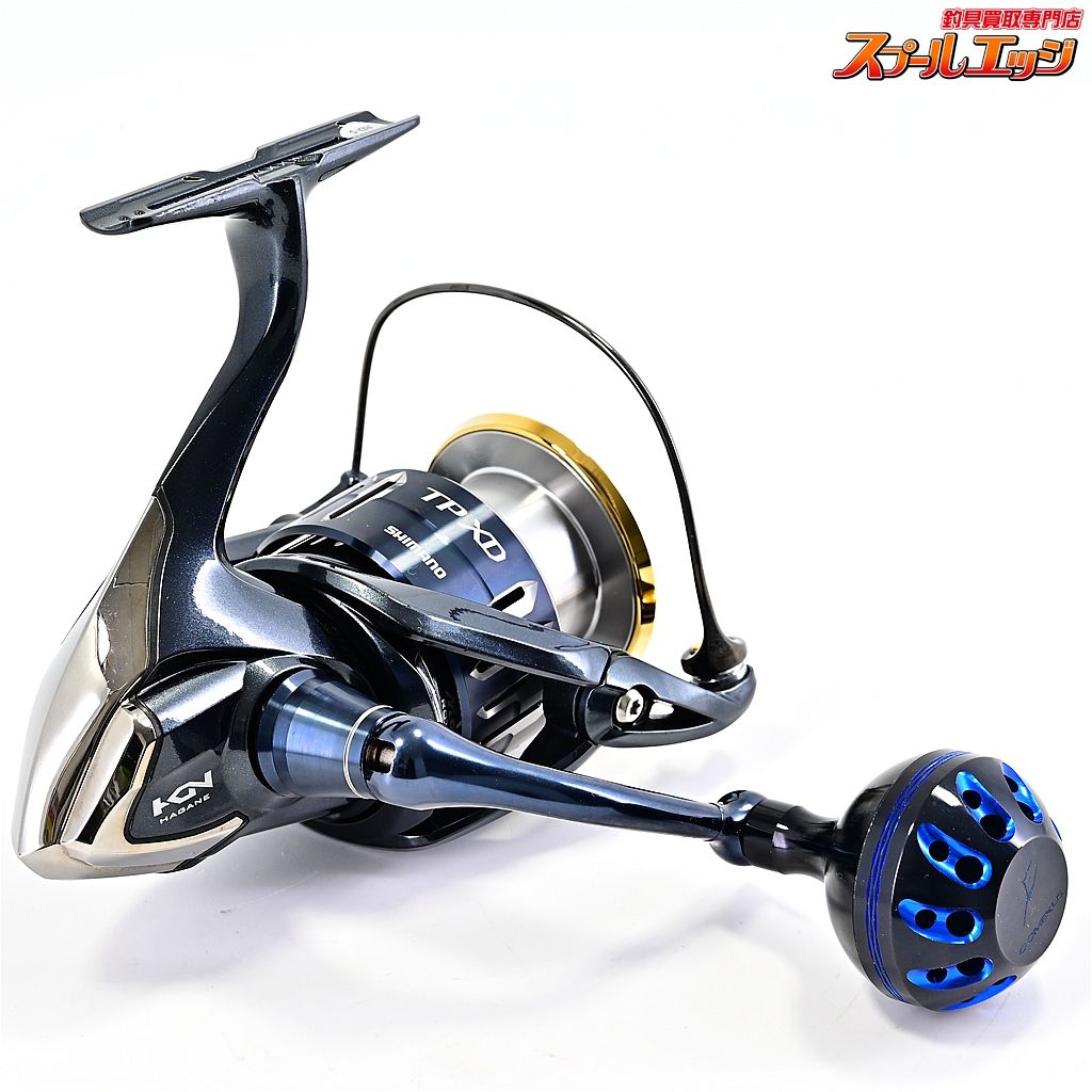 【シマノ】 17ツインパワー XD 4000XG ゴメクサス38mmカスタムハンドル