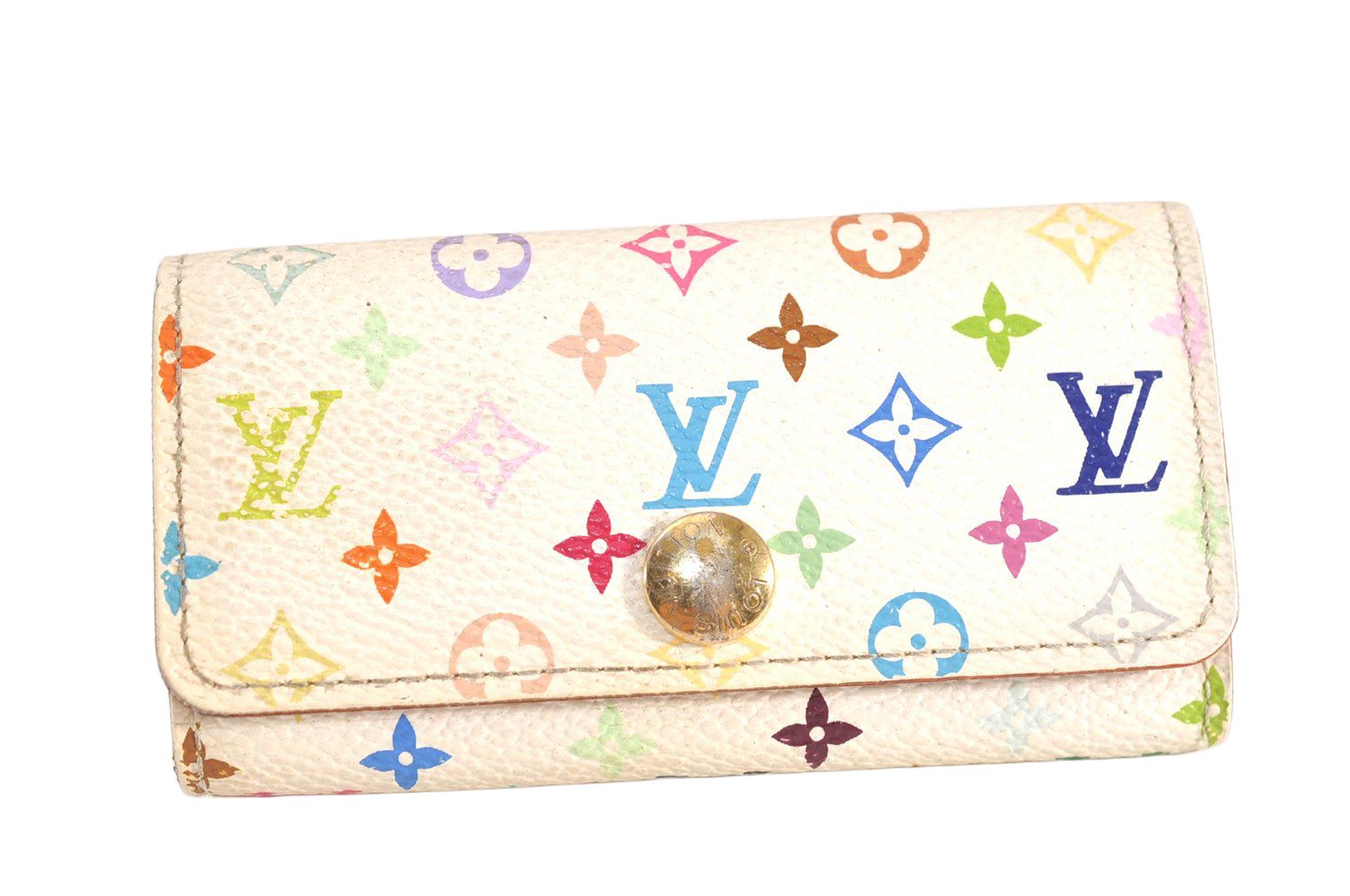 ルイヴィトン モノグラム マルチカラー ヴィエノワ 二つ折り がま口