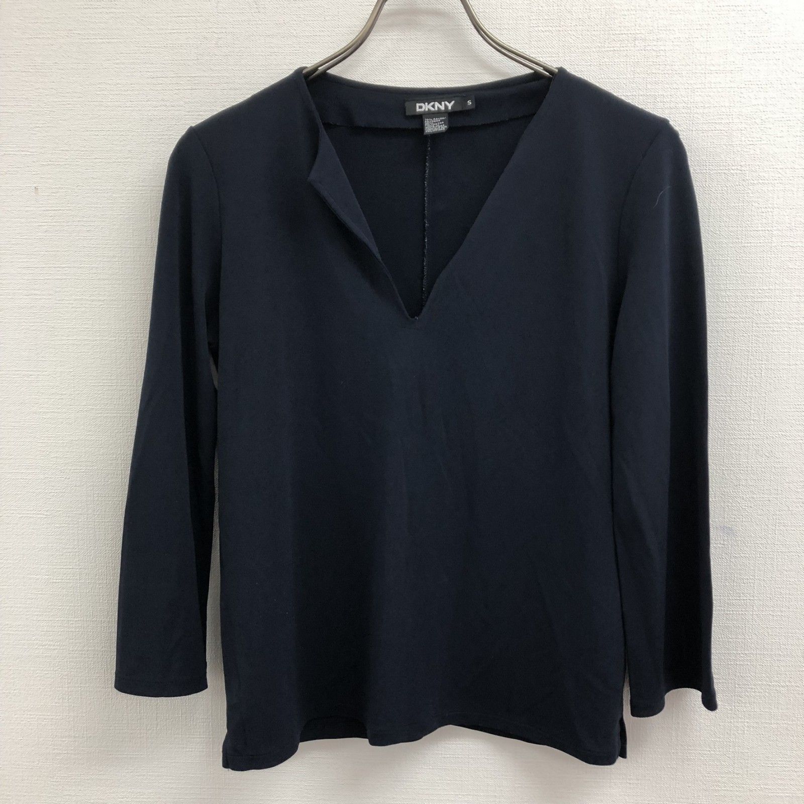 DKNY - 【DKNY】ダナャランニューヨーク 長袖トップス トップス 長袖 S ネイビー DKNY】ダナャランニューヨーク 長袖トップス トップス 長袖 S ネイビー