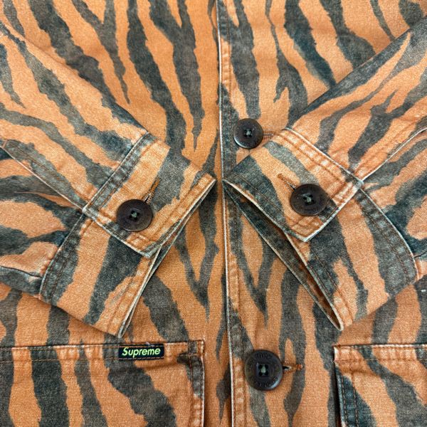 Supreme/シュプリーム【21SS】Barn Coat Tiger Stripe/バーン