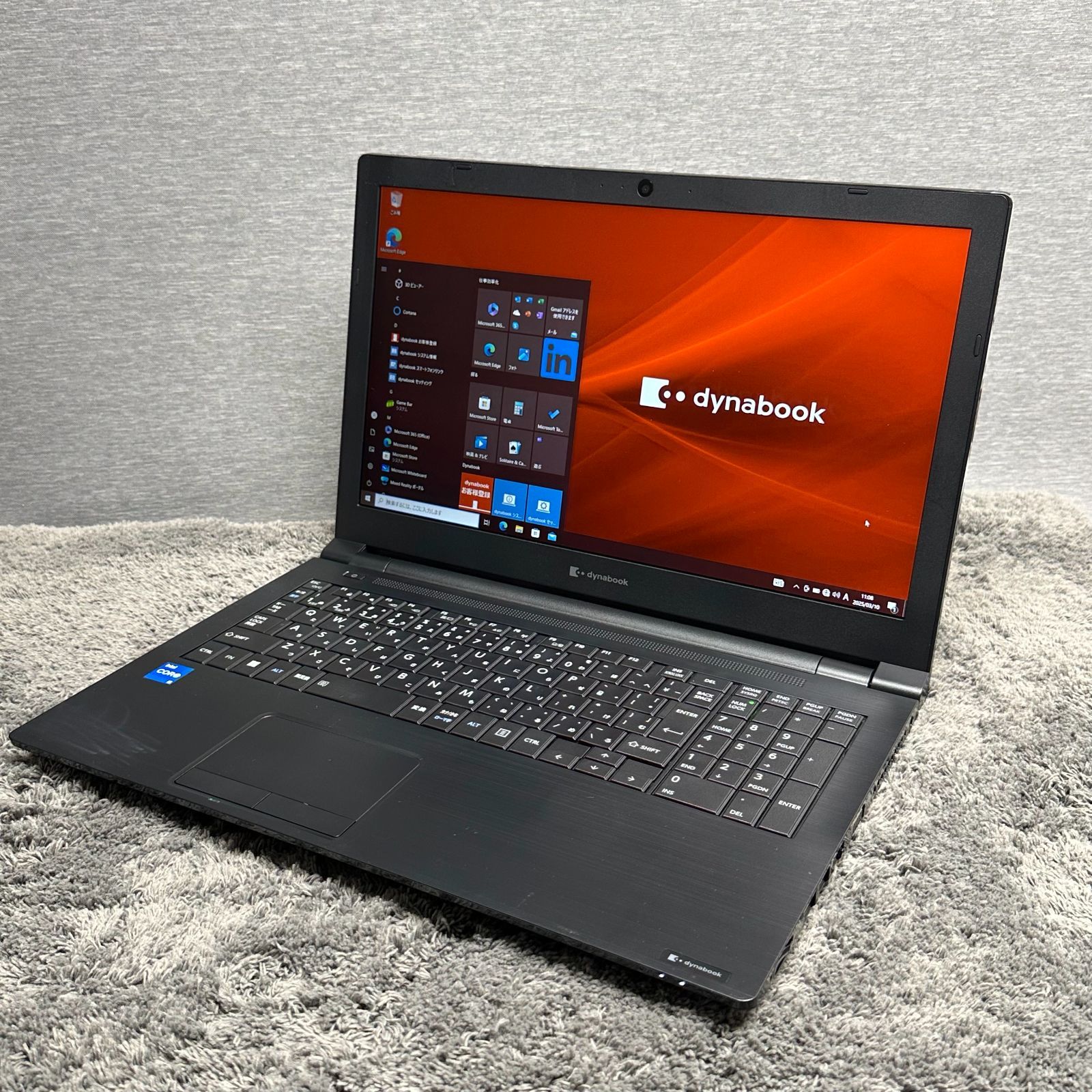 ① Dynabook i5 1135G7 メモリ8GB SSD 256GB Windows10 ノートパソコン