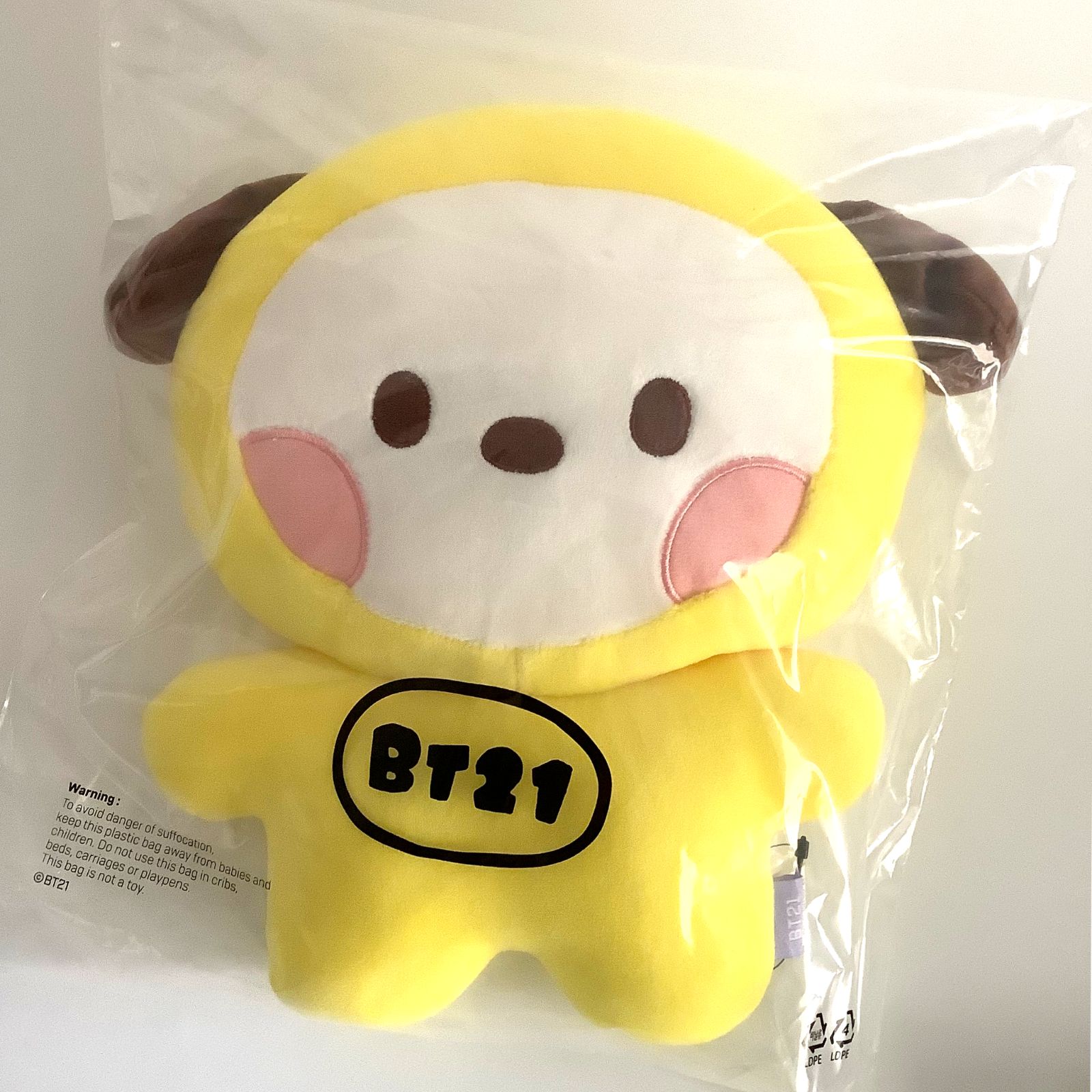 BTS BT21 COOKY 公式 ぬいぐるみ スタンディングドール クッション