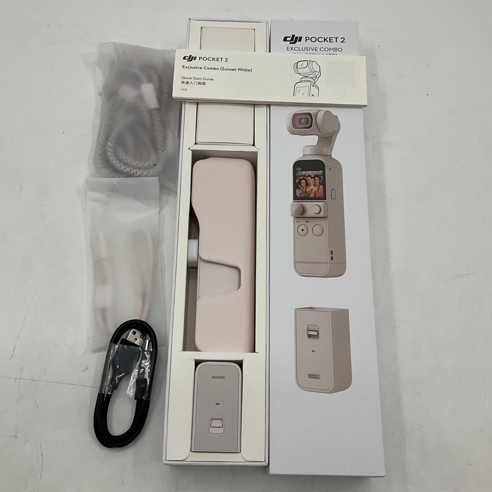 極美品 DJI Pocket 2 Creator コンボ ジンバルカメラ 使用少（【動画 
