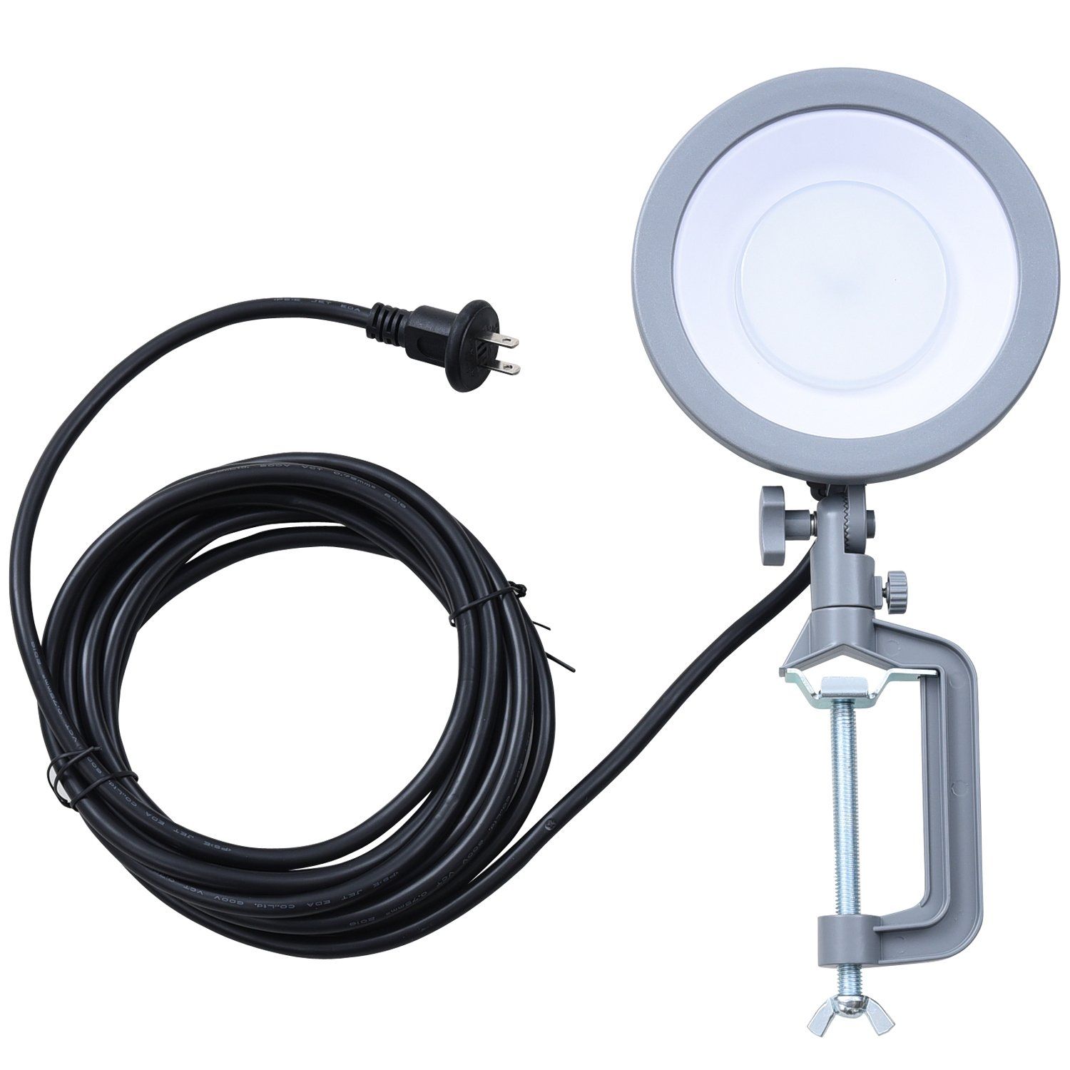 山善 YAMAZEN LED 投光器 防水|防塵 IP65 30W 明るさ 2400lm 昼光色 コード長さ5m 吊り下げ式|クランプ式 フック|クランプ 付属 防雨型 屋内|屋外 兼用 長寿命 ワークライト 作業灯 屋外灯 30W 昼光色
