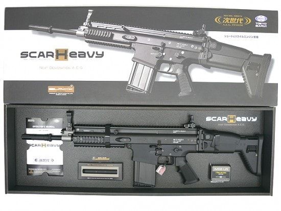 東京マルイ SCAR-H ブラック 次世代電動ガン ランクAトイガン