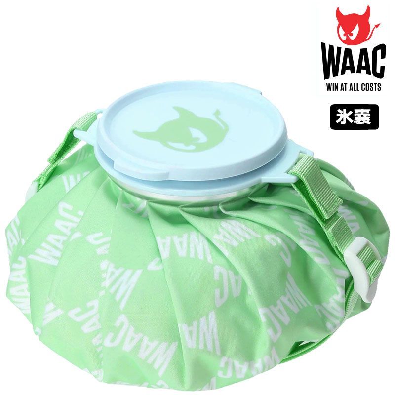 WAAC ワック アイスバッグ 氷のう ストラップ・収納袋付 072232871 熱中症対策 アイスパック 氷嚢 保冷バッグ アイシング クールダウン ゴルフ GOLF 新品【WAAC正規販売店】