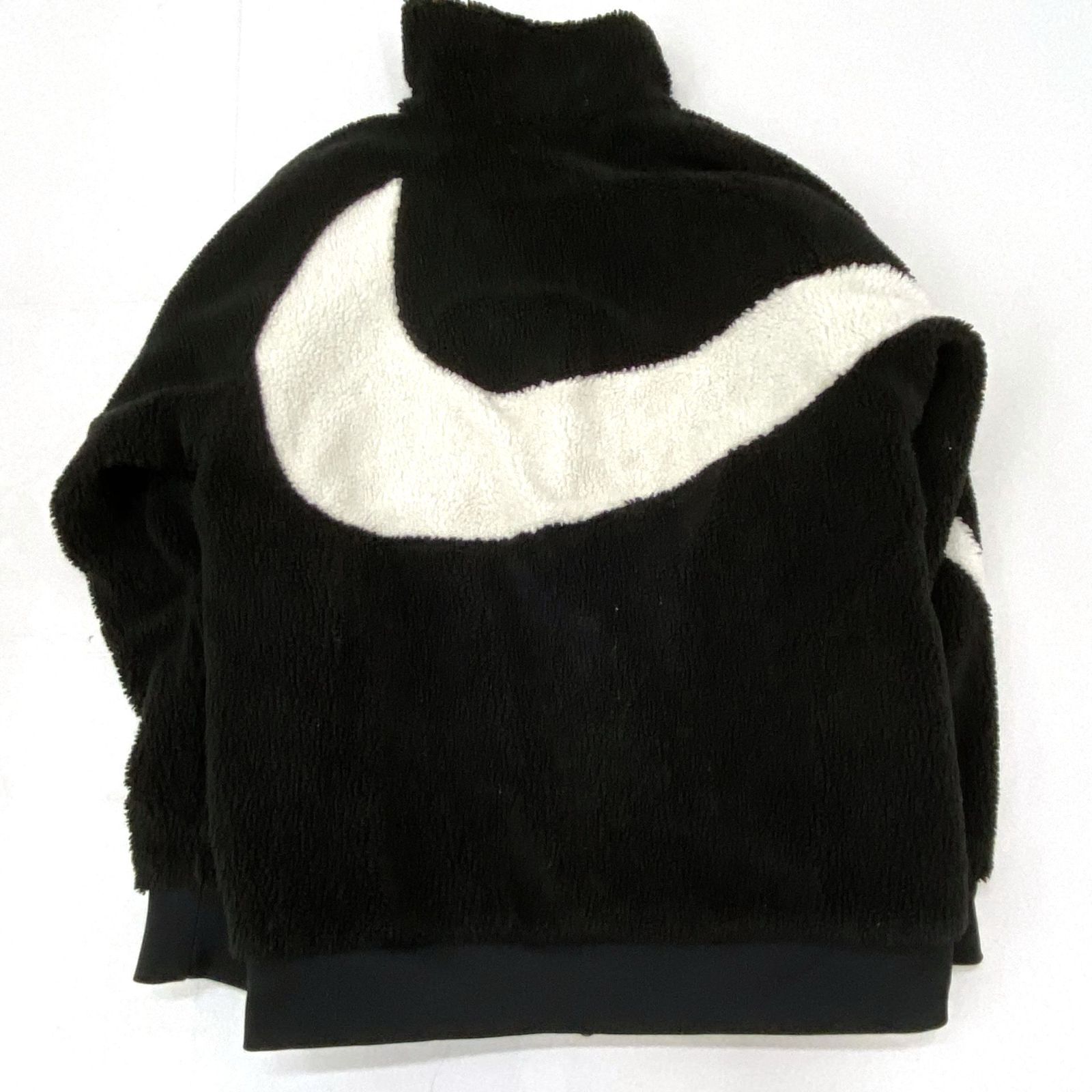 03m1490 NIKE ナイキ SWOOSH FULL ZIP JACKET Lサイズ 黒 ブラック 