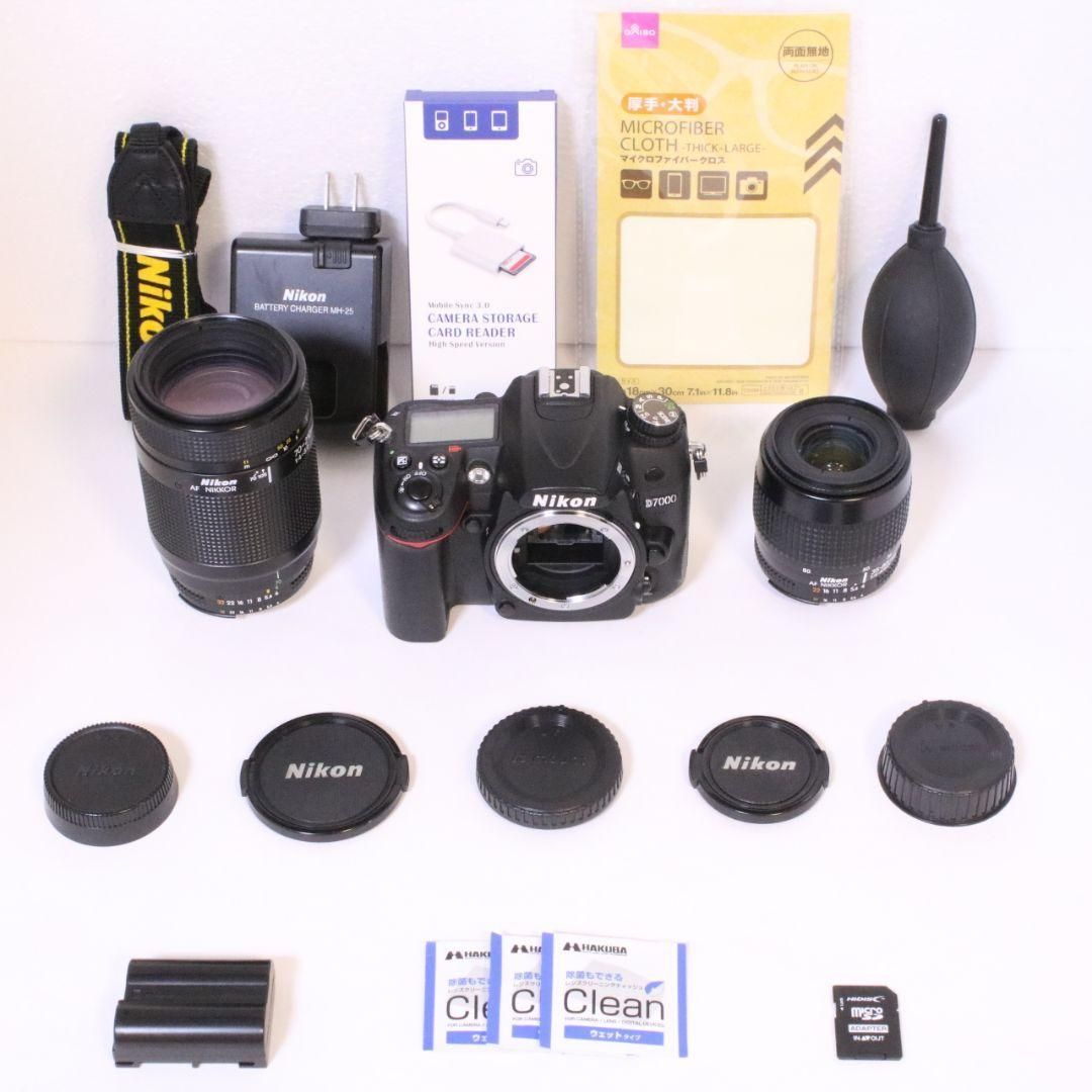 Nikon ニコン デジタル一眼レフ D7000 ダブルレンズキット☆標準