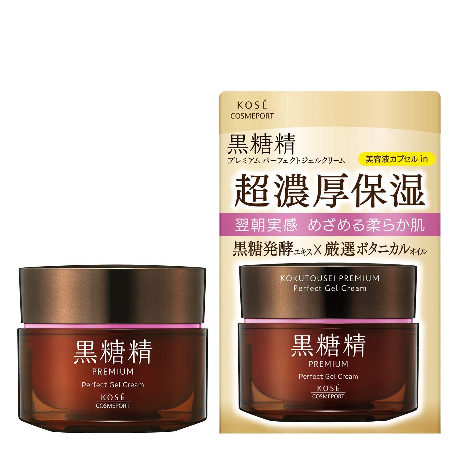 KOSE コクトウセイ KOSE 黒糖精 パーフェクト ジェルクリーム 超 濃厚保湿 オールインワン ジェル 100g