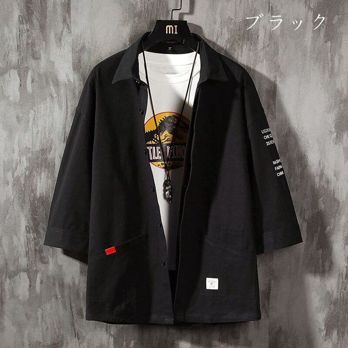 ワークシャツ トップス メンズ 半袖シャツ 開襟シャツ メンズ