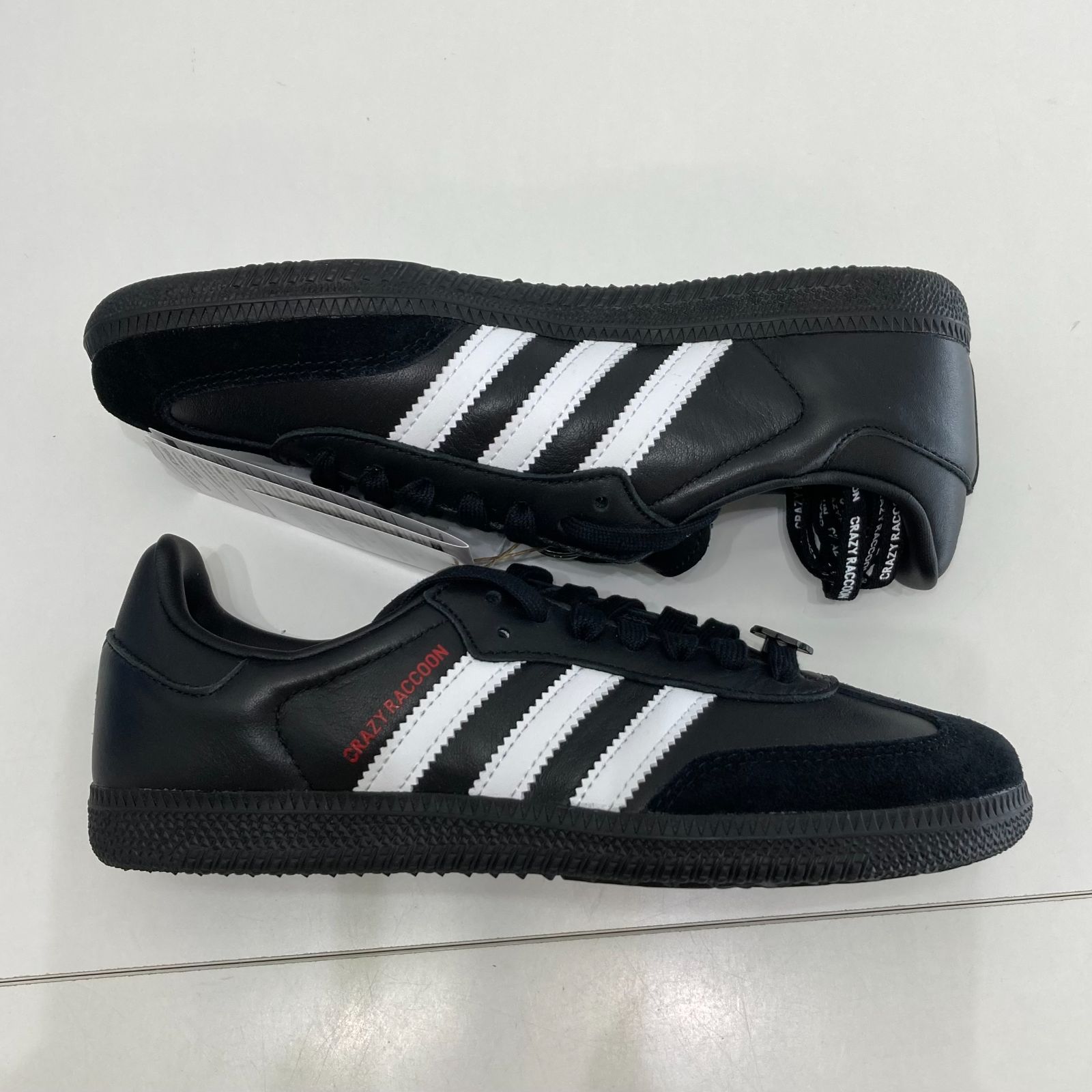 未使用 adidas SAMBA ATMOS ”Crazy Raccoon” 23cm ブラック IH3518 