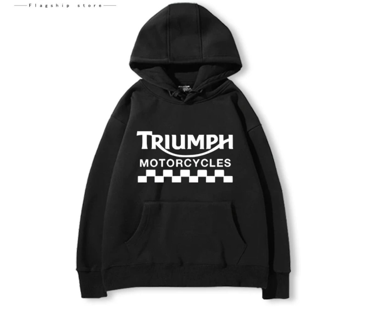 アウトレット L Triumph RACING トライアンフ モーターサイクル レーシング パーカー スウェット グッズ バイクウェア