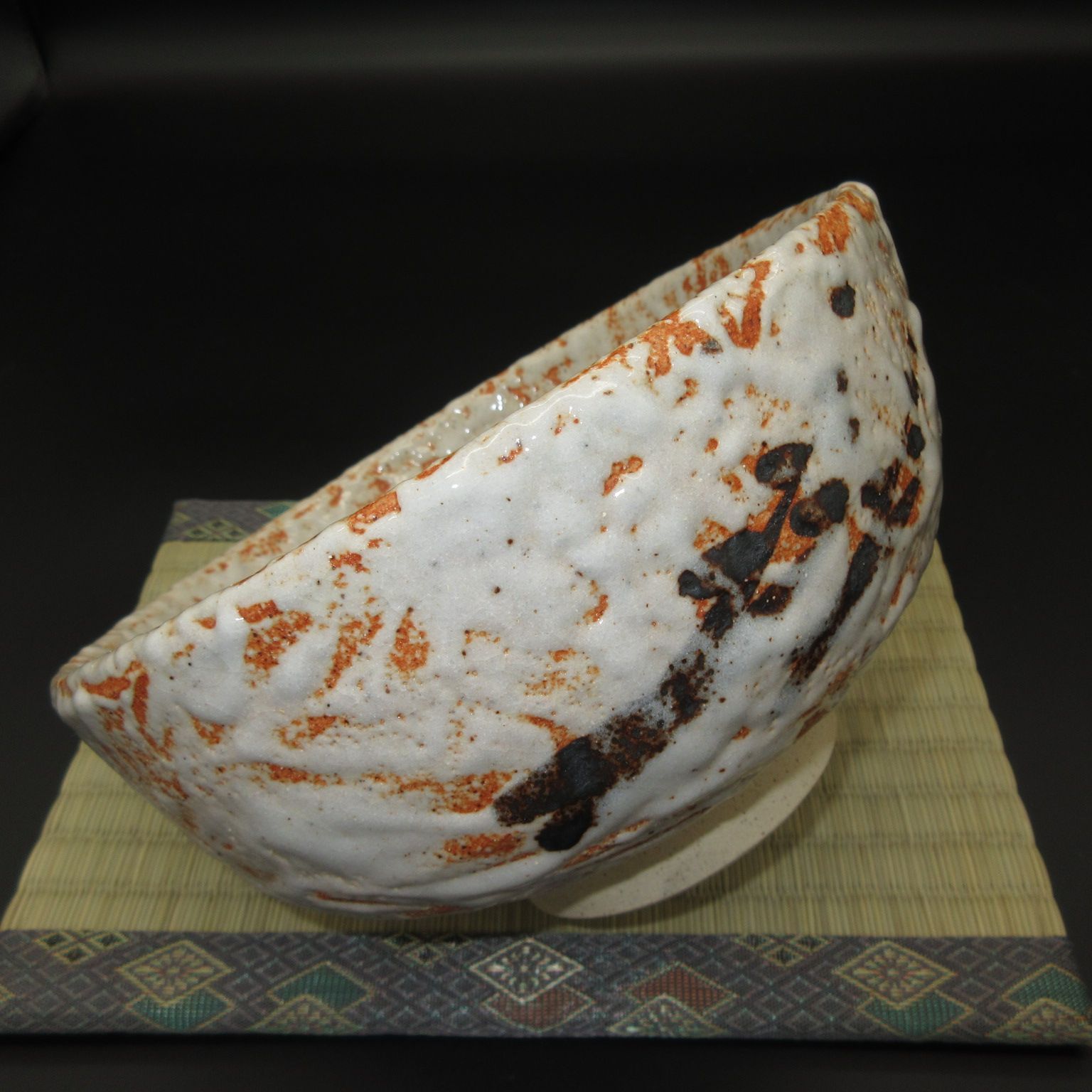 珍味小鉢陶器　箱入り4セット 波佐見焼 一龍陶苑 小付 小鉢 しのぎ Hasami-yaki Bowl 10cm