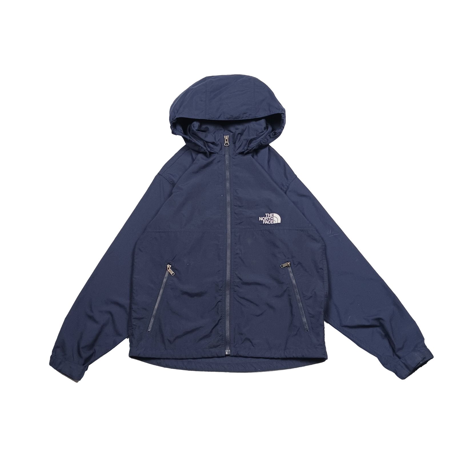 美品　ノースフェイス  ジャケット  150 ブルゾン　ジャンパー THE NORTH FACE ザ・ノースフェイス フード付ブルゾン キッズ150