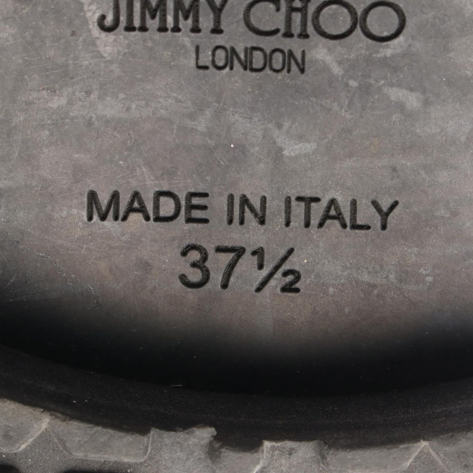 ジミーチュウ JIMMY CHOO ブーツ ブラック レザー エンジニア ブーツ ブラック レディース Used B KIN-KAAI_COM