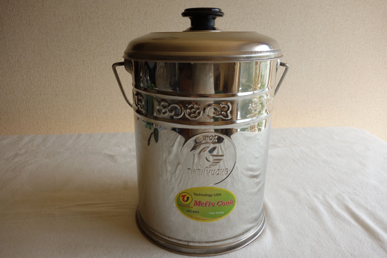 【ベトナム製ステンレス容器】ベトナム雑貨/ベトナム料理/収納/アジアン雑貨/エスニック