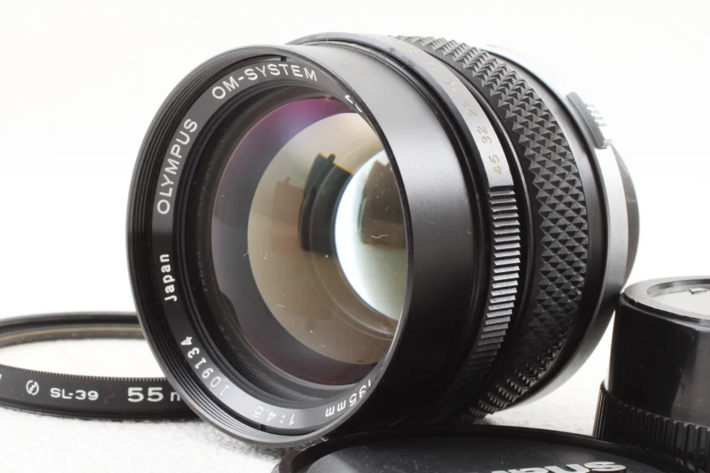 カメラ 美品 Olympus オリンパス ZUIKO AUTO-MACRO 135mm F4.5 単焦点