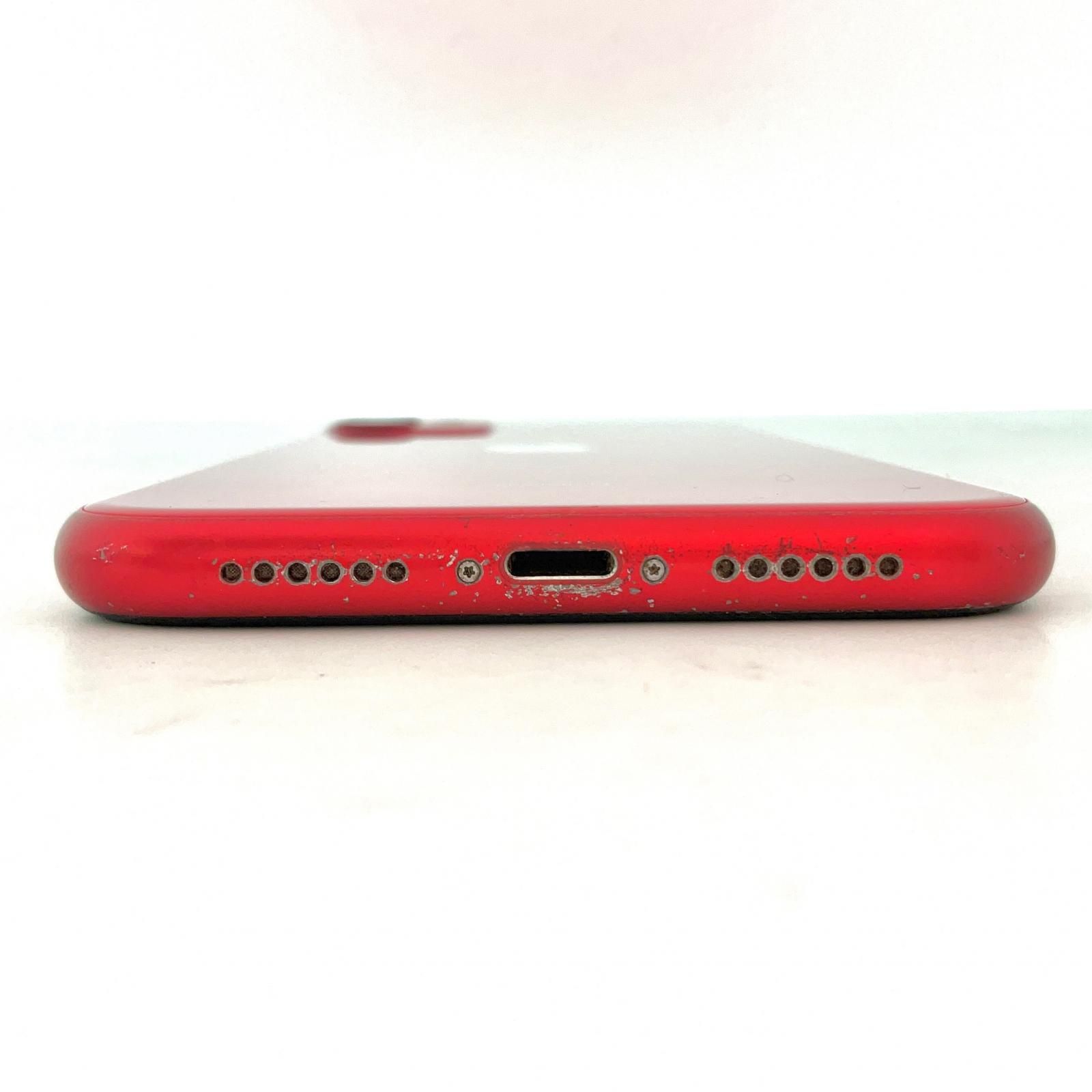 最速発送】Apple iPhone 11 64GB (PRODUCT)RED au 白ロム 72%【難有