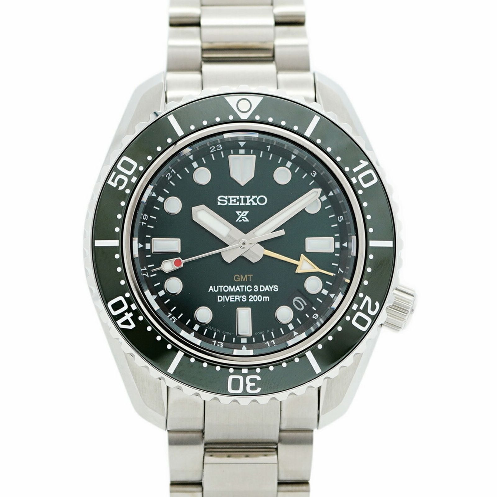 セイコー プロスペックス SBEJ009 グリーン文字盤腕時計 メンズ