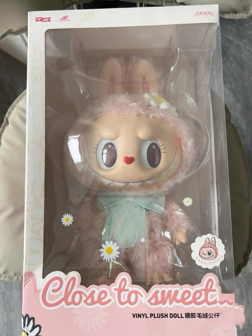 LABUBU ビッグ スイートMOKOKO labubu mokoko close to sweet vinyl doll big - Clear Box Toys