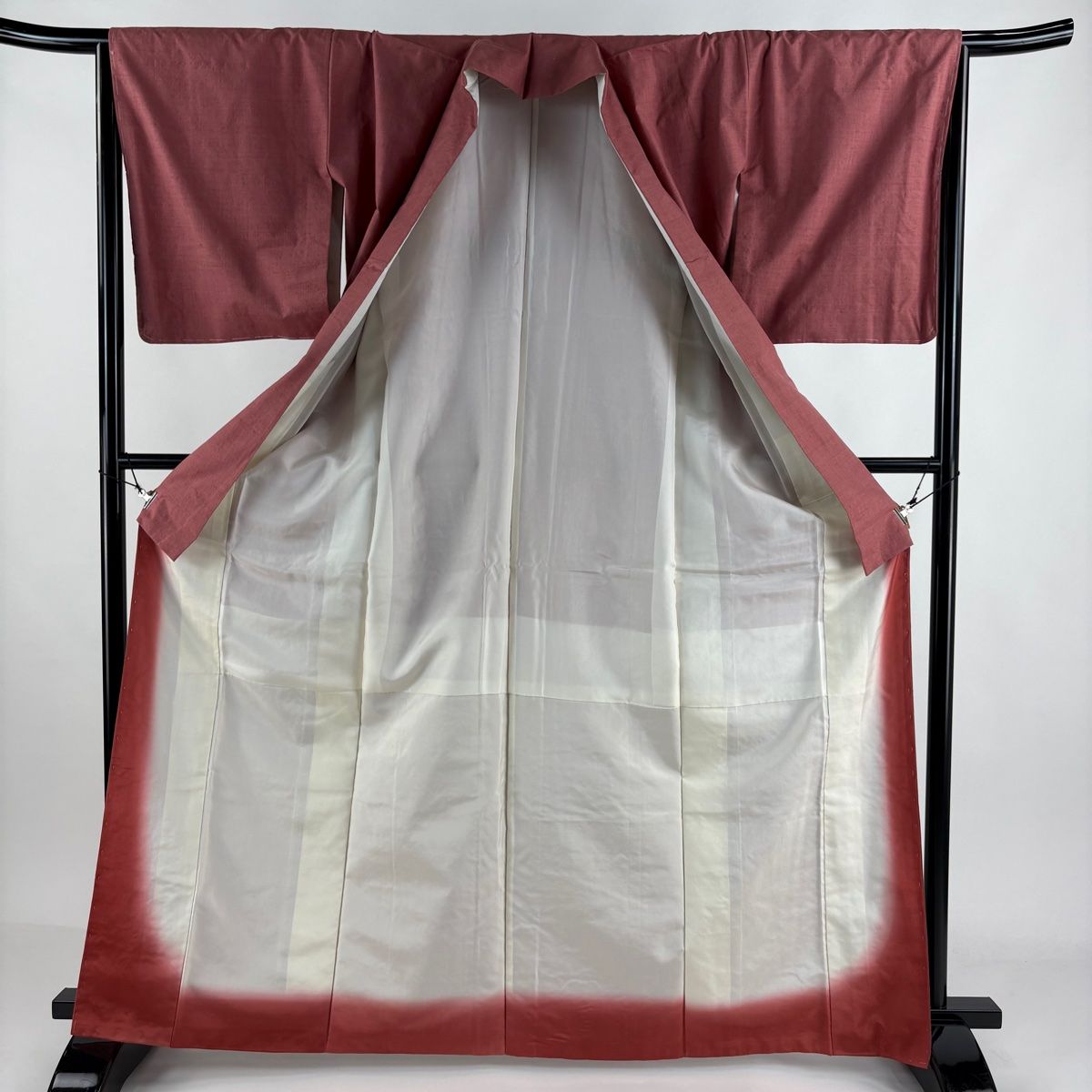 結城紬 身丈164.5cm 裄丈67.5cm 正絹 美品 逸品 