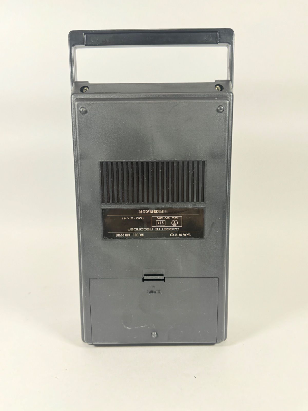 サンヨーカセットレコーダー　MR2200 サンヨーカセットレコーダー MR2200｜Yahoo!フリマ（旧PayPay