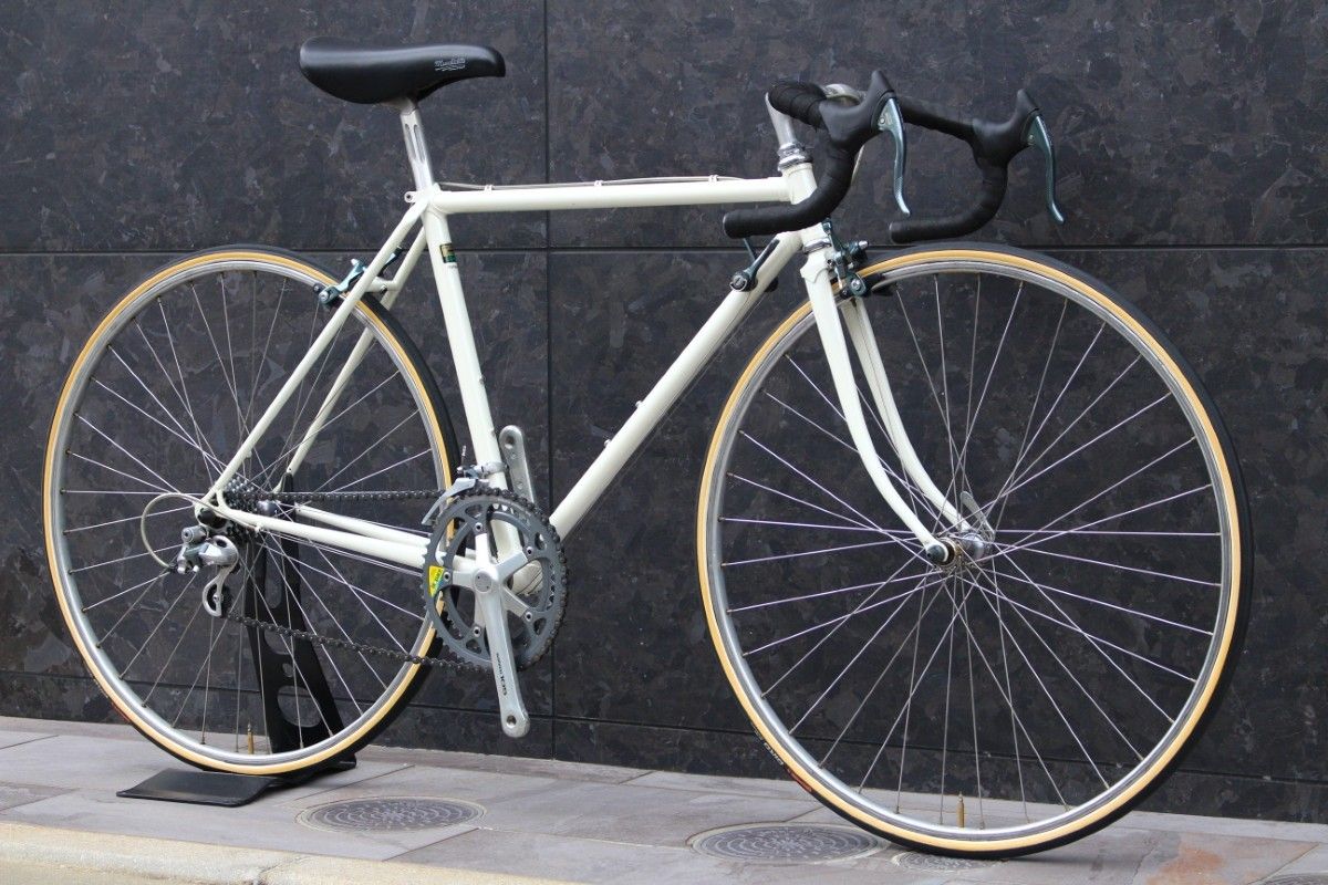 レトロ ヴィンテージ Wレバー クロモリロードバイク シマノ105 7sモデル