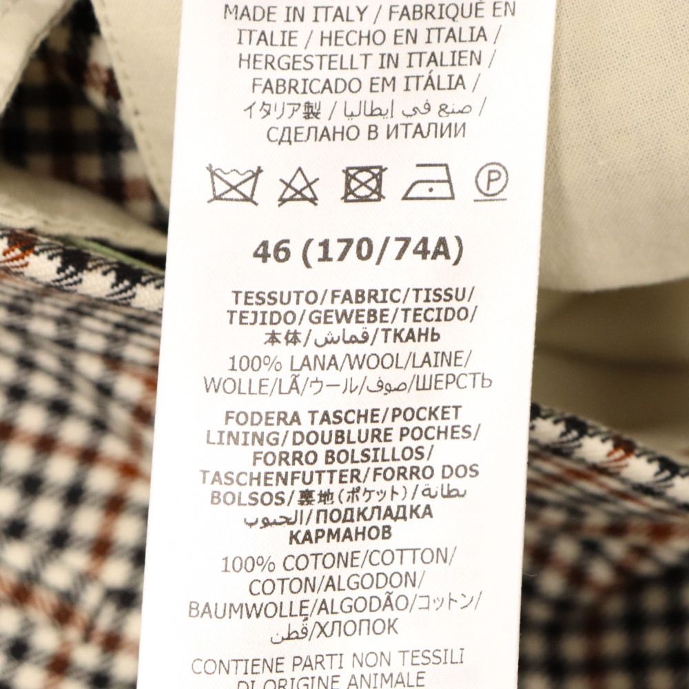 【新品未使用】GUCCI 21AW HA HA HA 千鳥格子ウールスラックス GUCCI (グッチ) 21AW HA HA HA 千鳥格子ウールスラックスパンツ