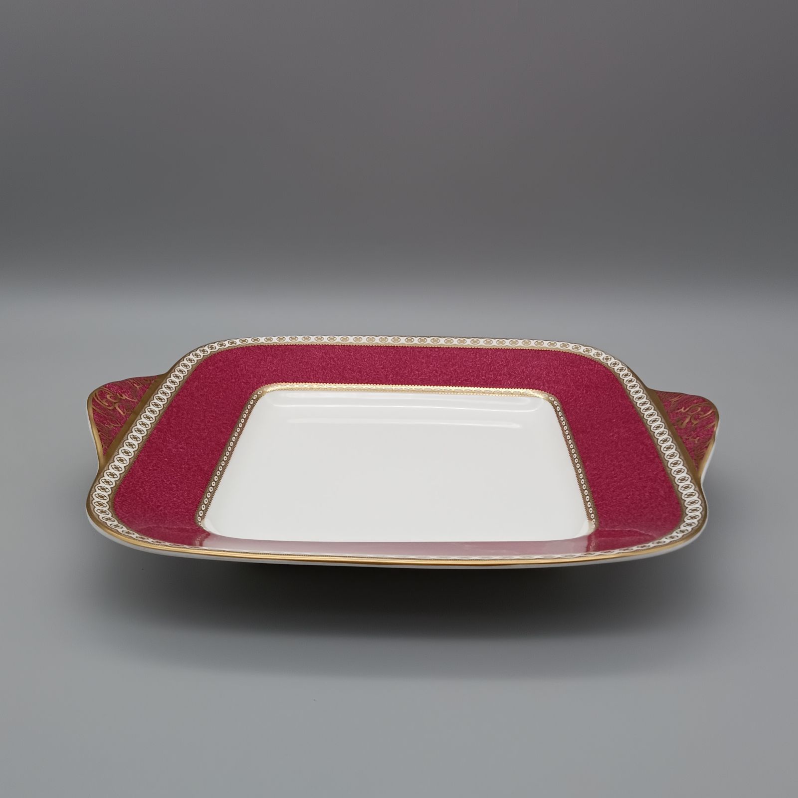 ウェッジウッド ユーランダー パウダー B&B スクエア プレート