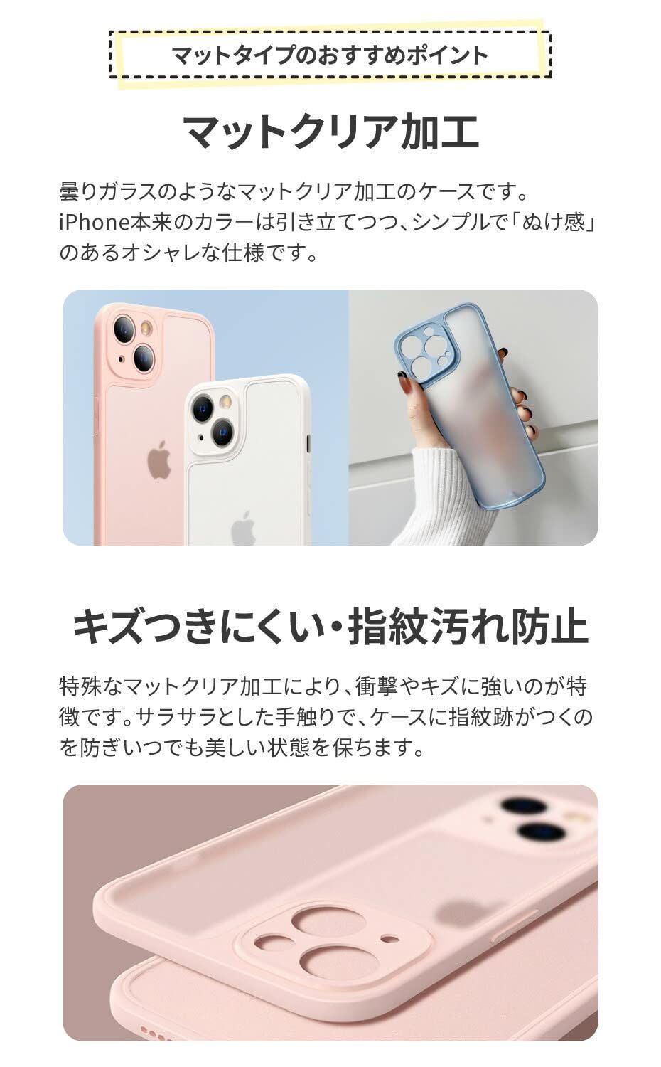 iPhone13Pro ケース スマホケース 耐衝撃 透明 匿名 クリア 新品