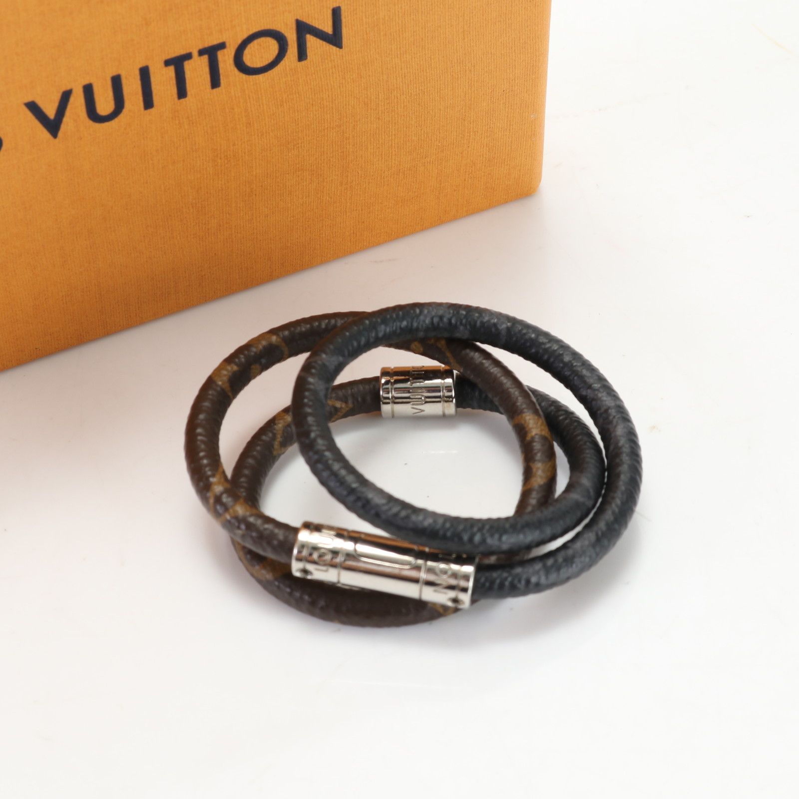 美品】ルイヴィトン LOUIS VUITTON バングル キープイット ダブル 新品