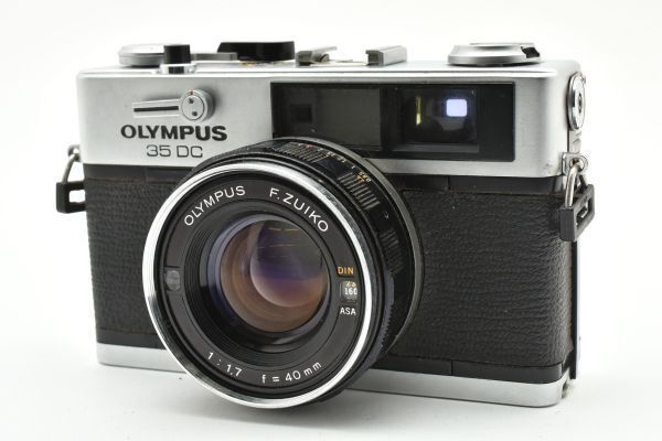 光学 上 オリンパス Olympus 35DC レンジファインダーカメラ 40mm F1.7 Lens 4711_10_60