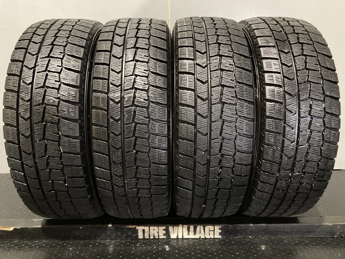 DUNLOP WINTER MAXX WM02 205/60R16 16インチ スタッドレス 4本 22年製 バリ溝 ビアンテ プリウスα SAI  ジューク等　(KTK002)